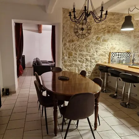 펜션 Grand Mas Provencal 3 Et 1 Dortoir 7 Pers, Ideal Familles Groupes, Fraicheur D'ete Montfaucon (Gard)