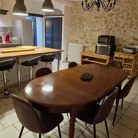 펜션 Grand Mas Provencal 3 Et 1 Dortoir 7 Pers, Ideal Familles Groupes, Fraicheur D'ete Montfaucon (Gard)