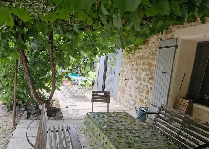 Grand Mas Provencal 3 Et 1 Dortoir 7 Pers, Ideal Familles Groupes, Fraicheur D'ete Montfaucon (Gard)