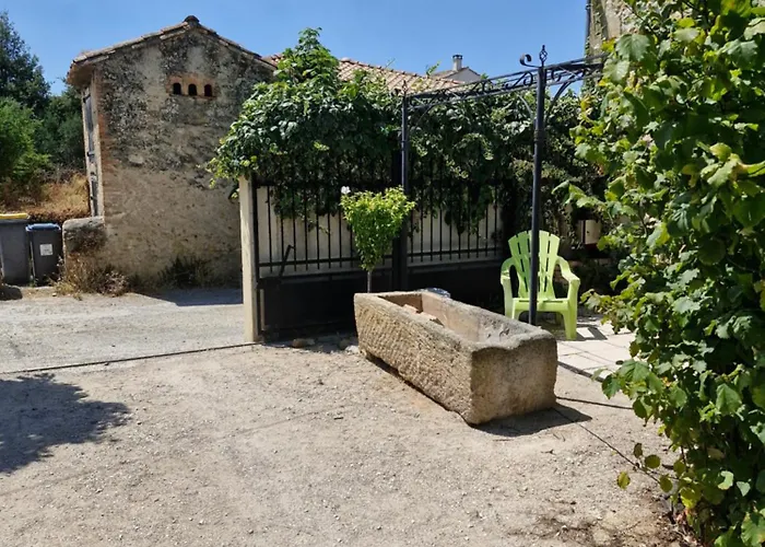 Grand Mas Provencal 3 Et 1 Dortoir 7 Pers, Ideal Familles Groupes, Fraicheur D'ete * Montfaucon (Gard)